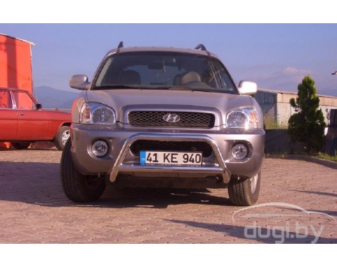 Кенгурятник без гриля "Colt" для Santa Fe.